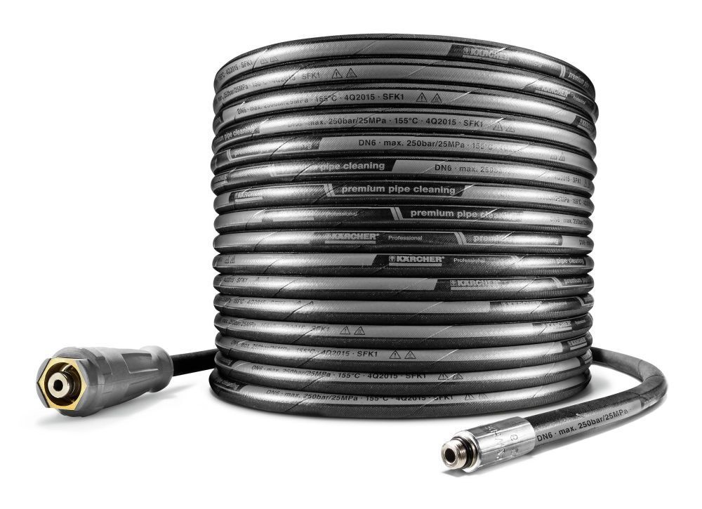 KÄRCHER Rohrreinigungsschlauch, NW 6, 10 m, 250 bar Produktbild KÄRCHER Rohrreinigungsschlauch, NW 6, 10 m, 250 bar