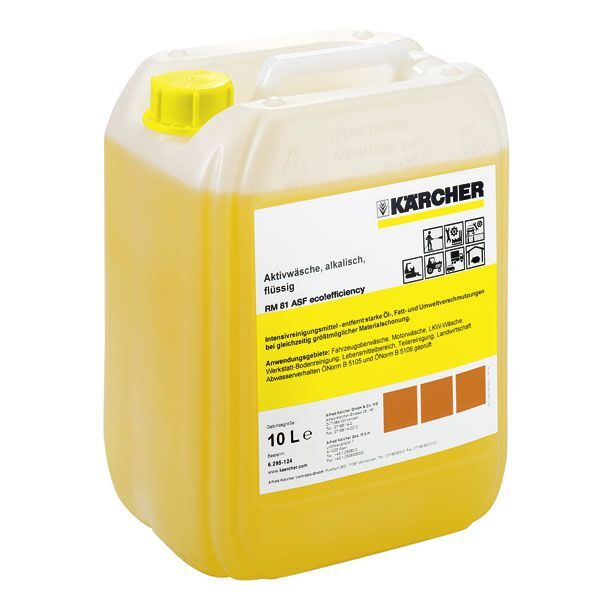 KÄRCHER Aktivreiniger, alkalisch RM 81 ASF eco!efficiency, NTA-free 10 l Produktbild KÄRCHER Aktivreiniger, alkalisch RM 81 ASF eco!efficiency, NTA-free 10 l