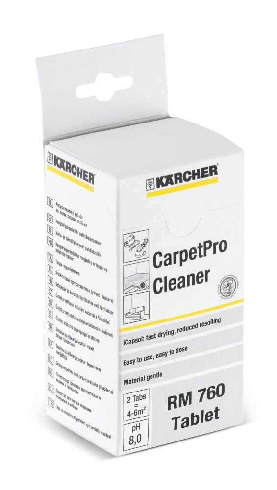 KÄRCHER CarpetPro Teppichreiniger RM 760 16 Tabs Produktbild KÄRCHER CarpetPro Teppichreiniger RM 760 16 Tabs