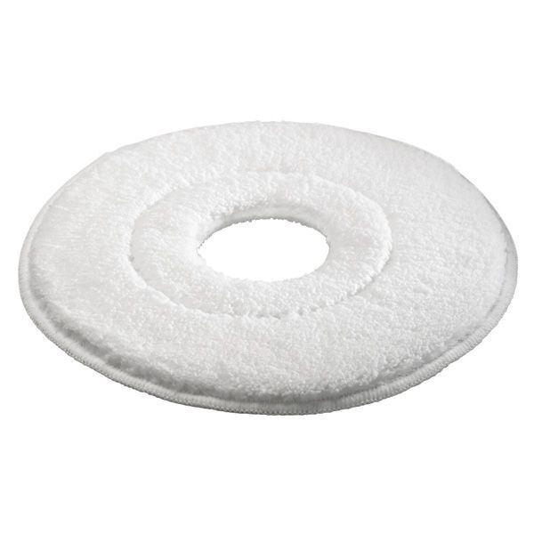 KÄRCHER Mikrofaserpad 410 mm weiss  5 St. Produktbild KÄRCHER Mikrofaserpad 410 mm weiss  5 St.