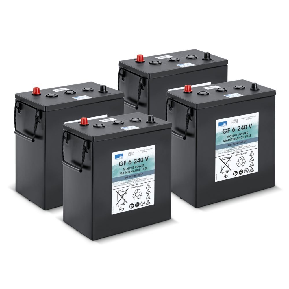 Produktbild Kärcher Batteriesatz Gel 4x 6V/240Ah