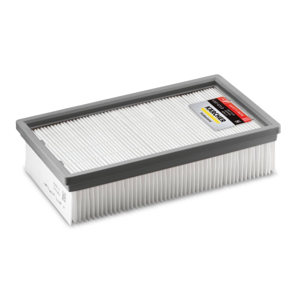 Produktbild Kärcher Flachfaltenfilter verpackt PTFE H