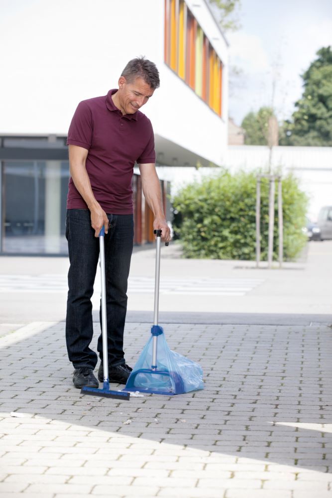 Produktbild Kehrschaufel mit Gummiprofil mit Kehrschieber bild 3