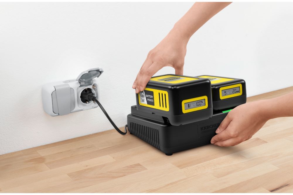 Produktbild Schnellladegeraet Battery Power 18V Dual bild 2