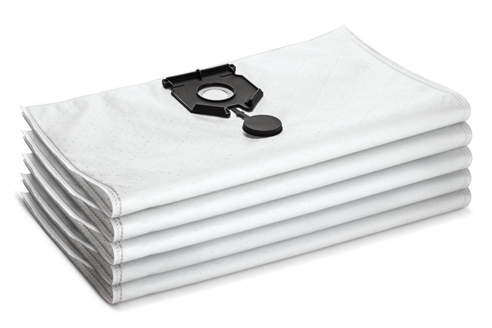 Produktbild Kärcher Vliesfiltertüten 3-lagig 5 Stück 40-50 Liter