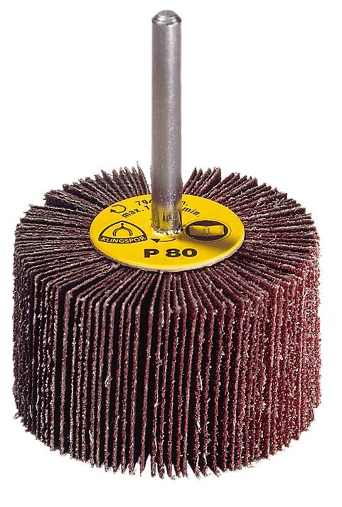 Klingspor KM 615 Schleifmopstifte Multibindung, 80 x 40 x 6 mm Korn 60 Klingspor KM 615 Schleifmopstifte Multibindung, 80 x 40 x 6 mm Korn 60