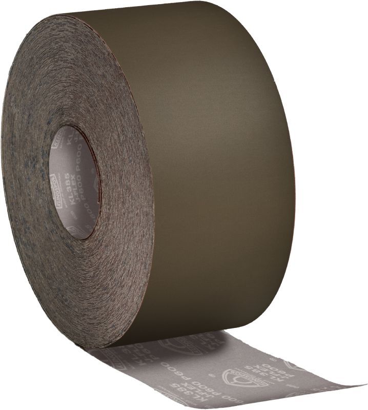 Klingspor KL 385 JF Rollen, 115 x 50000 mm Korn 150 Produktbild Klingspor KL 385 JF Rollen, 115 x 50000 mm Korn 150