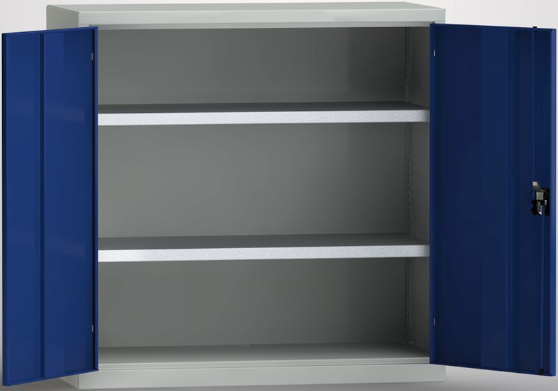 KLW Aktenschrank 1000 x 950 x 430 mm mit 2 Fachböden Produktbild KLW Aktenschrank 1000 x 950 x 430 mm mit 2 Fachböden bild 2