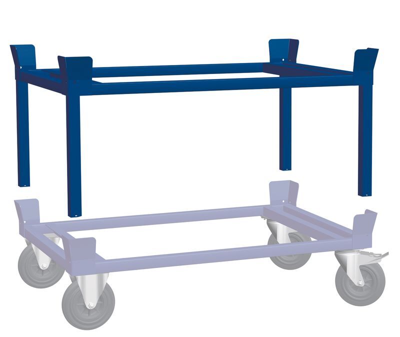 KLW Aufsetzrahmen für Palettenfahrgestell 8623-1208P-FG01 Produktbild KLW Aufsetzrahmen für Palettenfahrgestell 8623-1208P-FG01
