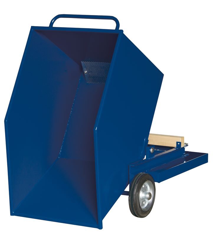 KLW Blechkastenwagen mit komplett dichtgeschweißtem Kippbehälter 1120 x 810 x 970 mm KLW Blechkastenwagen mit komplett dichtgeschweißtem Kippbehälter 1120 x 810 x 970 mm