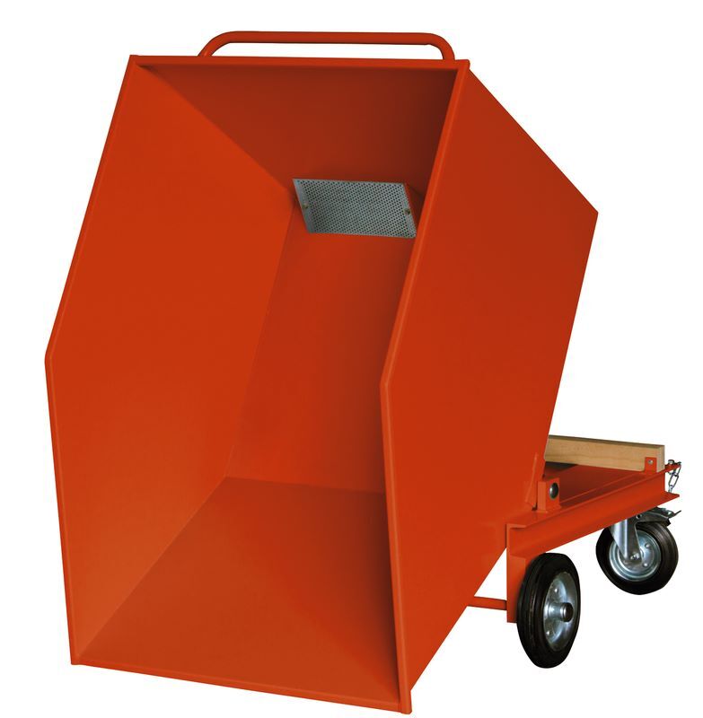 KLW Blechkastenwagen mit komplett dichtgeschweißtem Kippbehälter 1120 x 810 x 970 mm KLW Blechkastenwagen mit komplett dichtgeschweißtem Kippbehälter 1120 x 810 x 970 mm