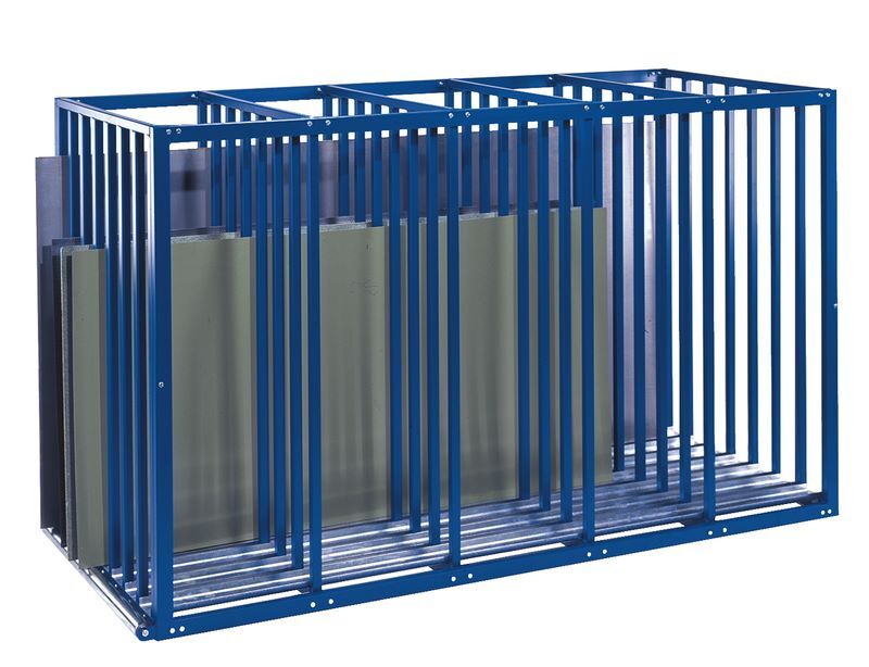 KLW Blechregal in zerlegter Ausführung 1250 x 1100 x 2000 mm Produktbild KLW Blechregal in zerlegter Ausführung 1250 x 1100 x 2000 mm