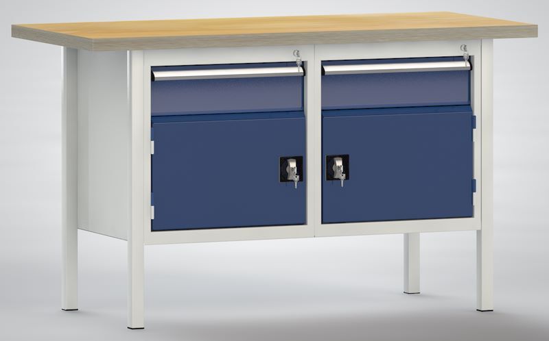 Produktbild KLW Ergo Standard Werkbank Traglast 1500 kg 1500 x 700 x 900 mm