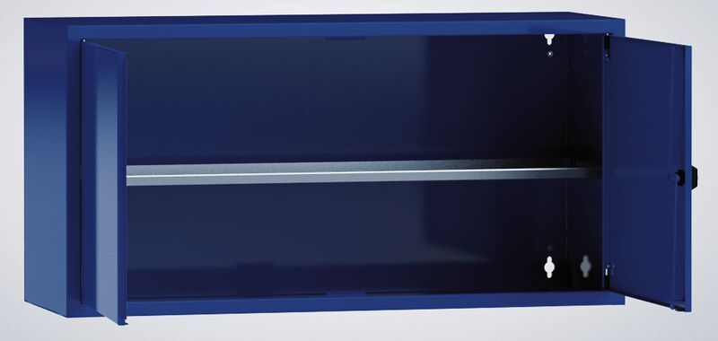 KLW Hängeschrank mit abschließbaren Flügeltüren 500 x 1000 x 350 mm Produktbild KLW Hängeschrank mit abschließbaren Flügeltüren 500 x 1000 x 350 mm