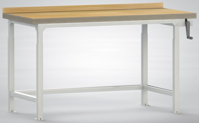 Produktbild KLW Profi Hydraulik Werkbank 1500 x 800 x 750 mm mit 1 Rückbrett