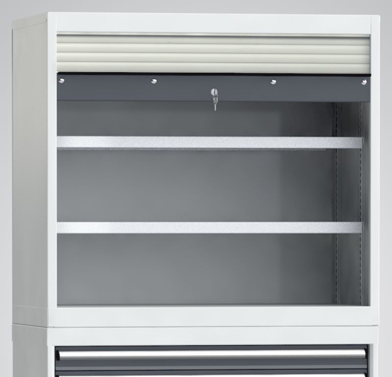 KLW Rollladen-Aufsatzschrank 1000 x 1031 x 605 mm H x B x T Produktbild KLW Rollladen-Aufsatzschrank 1000 x 1031 x 605 mm H x B x T