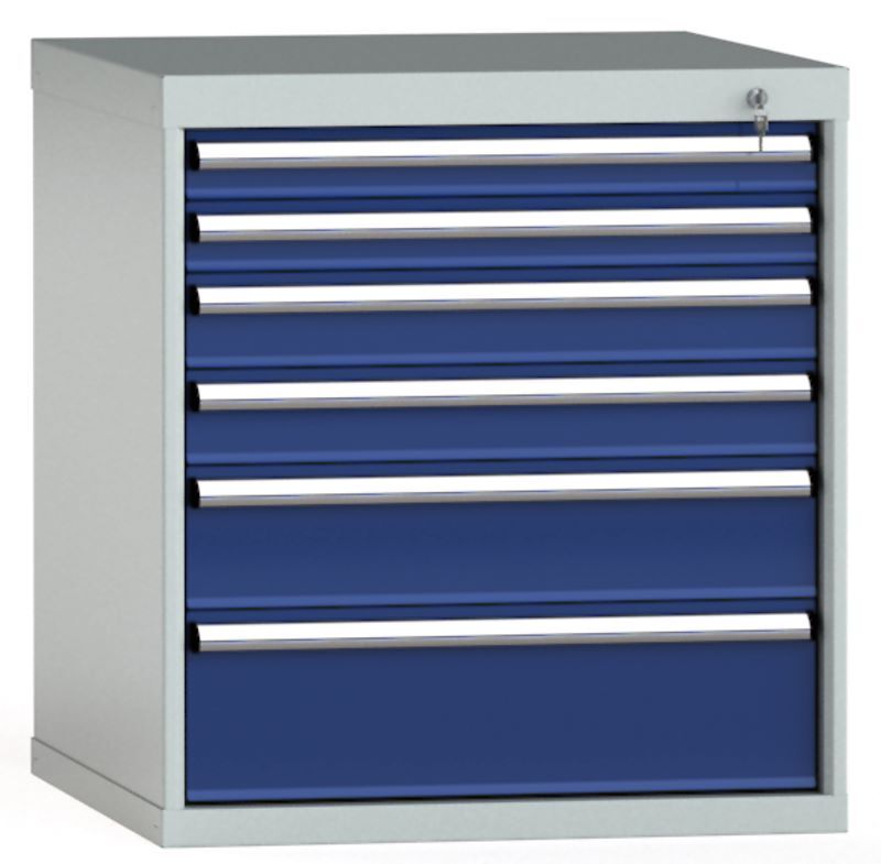KLW Schubladenschrank 800 x 725 x 750 mm 6 Schubladen Produktbild KLW Schubladenschrank 800 x 725 x 750 mm 6 Schubladen
