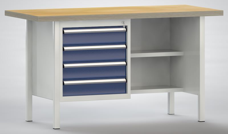 KLW Kastenwerkbank 1500 x 700 x 840 mm L x T x H Produktbild KLW Kastenwerkbank 1500 x 700 x 840 mm L x T x H