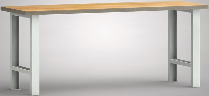 KLW Standard-Werkbank 2000 x 700 x 840 mm mit Buchen Multiplexplatte 40 mm Produktbild KLW Standard-Werkbank 2000 x 700 x 840 mm mit Buchen Multiplexplatte 40 mm
