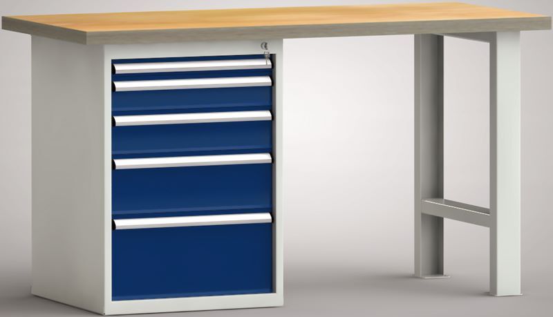 KLW Kombiwerkbank 1500 x 700 x 840 mm Produktbild KLW Kombiwerkbank 1500 x 700 x 840 mm