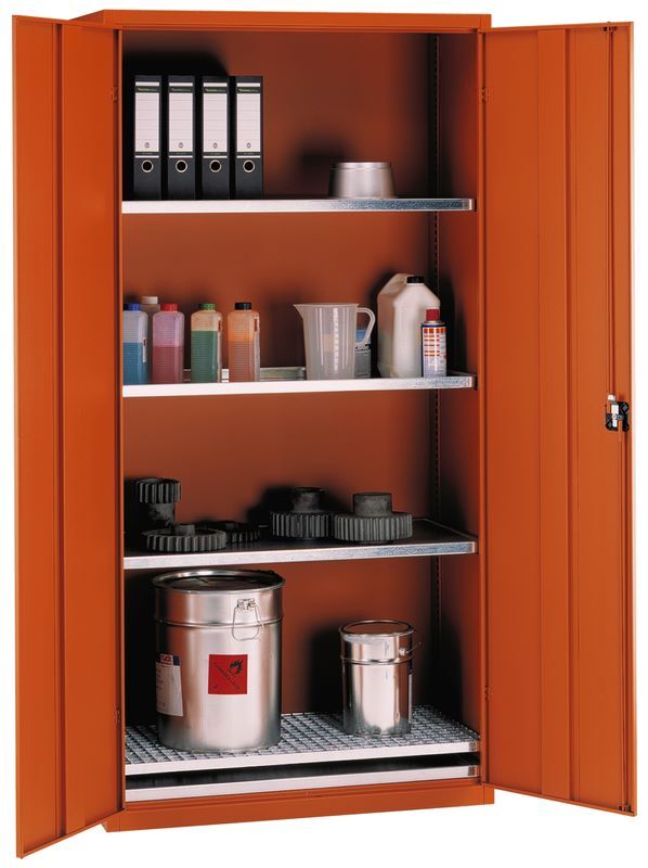 KLW Umweltschrank 2000 x 1000 x 490 mm abschliessbaren Flügeltüren Produktbild KLW Umweltschrank 2000 x 1000 x 490 mm abschliessbaren Flügeltüren