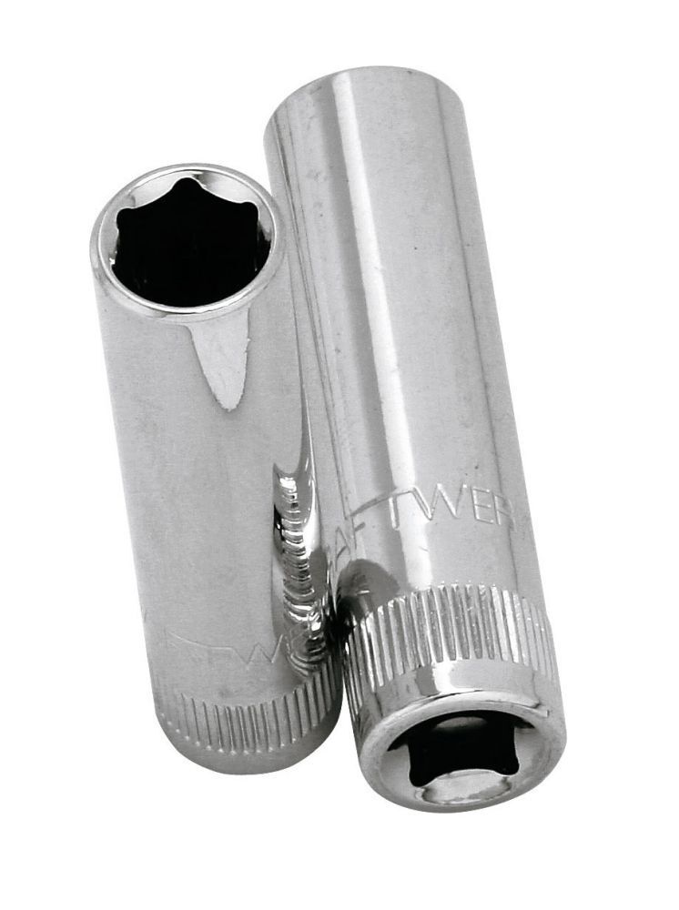 KRAFTWERK 1/4" Tiefe Stecknuss 10 mm Produktbild KRAFTWERK 1/4" Tiefe Stecknuss 10 mm
