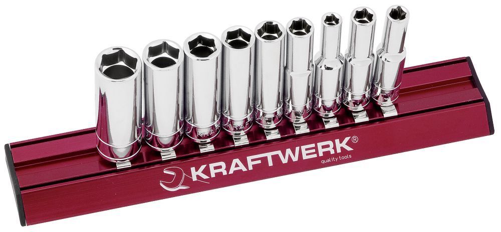 KRAFTWERK Zoll Stecknusssatz lang MAGALU 1/4" 9 Teile Produktbild KRAFTWERK Zoll Stecknusssatz lang MAGALU 1/4" 9 Teile