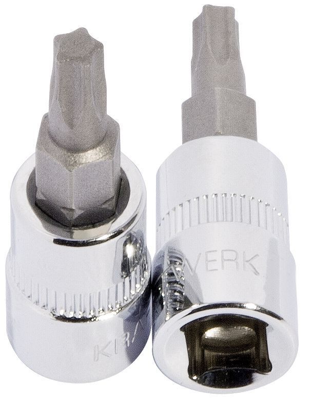 KRAFTWERK 1/4" 5-Stern TX Bit Stecknuss TS 9 Produktbild KRAFTWERK 1/4" 5-Stern TX Bit Stecknuss TS 9