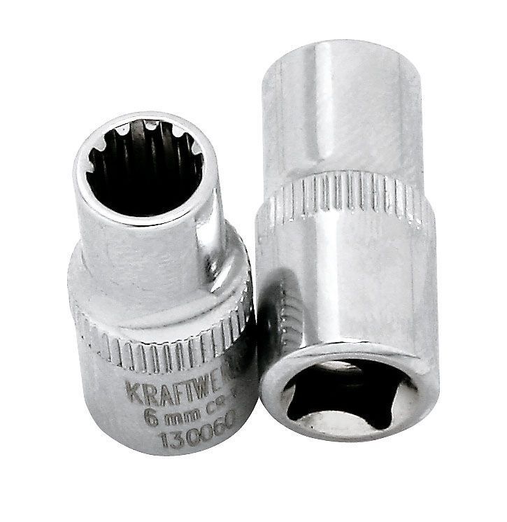 KRAFTWERK 1/4 Zoll Combi Stecknuss 4.5mm Produktbild KRAFTWERK 1/4 Zoll Combi Stecknuss 4.5mm
