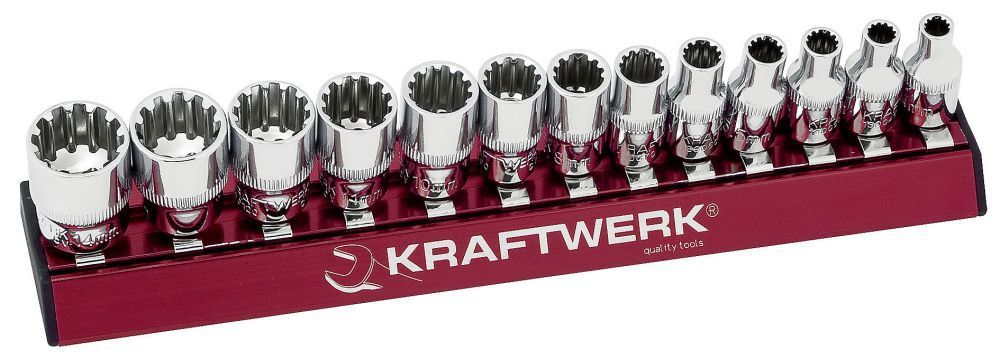 KRAFTWERK COMBI Stecknusssatz MAGALU 1/4" 13 Teile Produktbild KRAFTWERK COMBI Stecknusssatz MAGALU 1/4" 13 Teile
