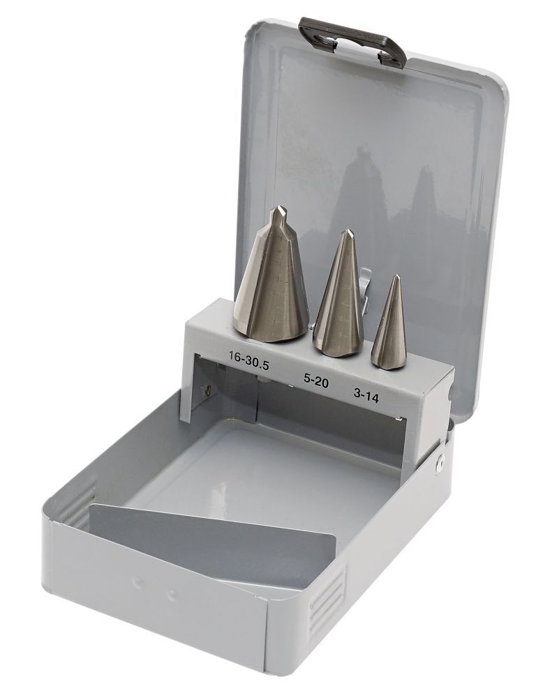 KRAFTWERK Blechschälbohrersatz HSS-E Co5 3 Teile Produktbild KRAFTWERK Blechschälbohrersatz HSS-E Co5 3 Teile