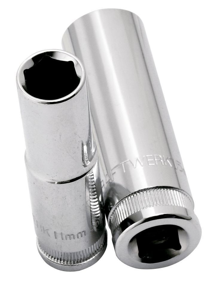 KRAFTWERK Stecknuss lang 3/8" x 1/2" Produktbild KRAFTWERK Stecknuss lang 3/8" x 1/2"