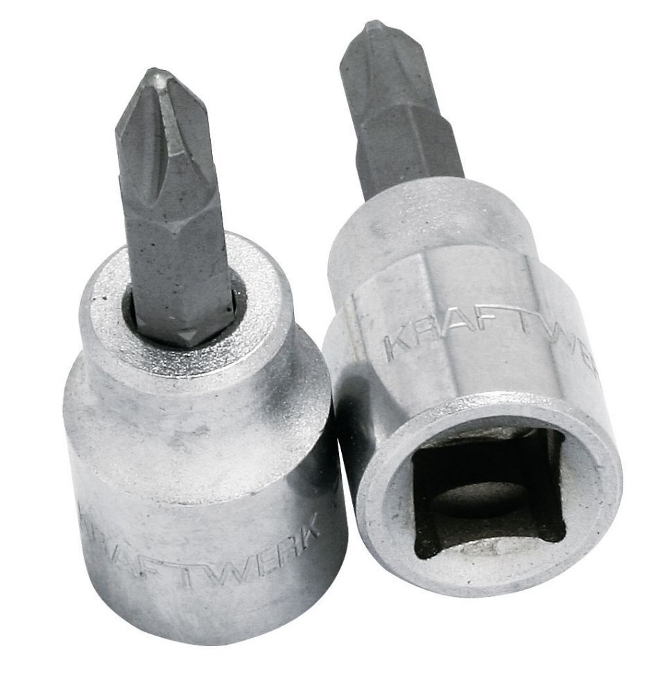 KRAFTWERK Phillips Bit Stecknuss 3/8" Nr. 1 Produktbild KRAFTWERK Phillips Bit Stecknuss 3/8" Nr. 1