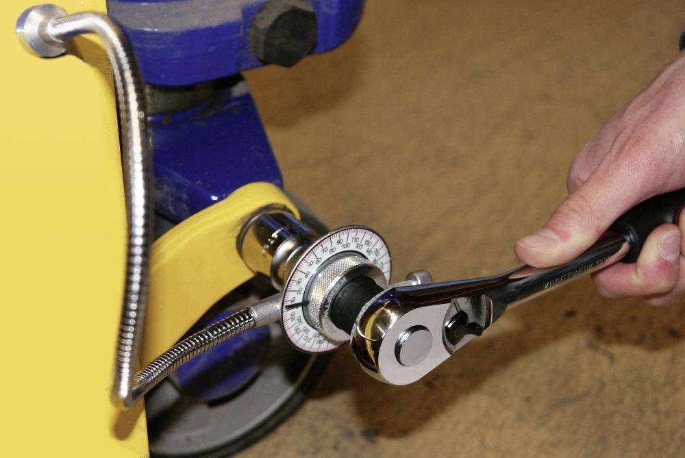 KRAFTWERK Drehwinkel Messgerät mit Magnetarm 1/2" Produktbild KRAFTWERK Drehwinkel Messgerät mit Magnetarm 1/2" bild 2