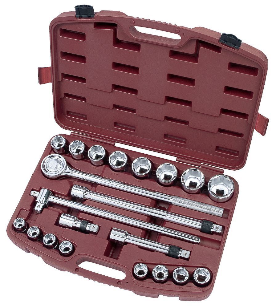 KRAFTWERK Steckschlüsselkoffer 3/4" 21 Teile KRAFTWERK Steckschlüsselkoffer 3/4" 21 Teile