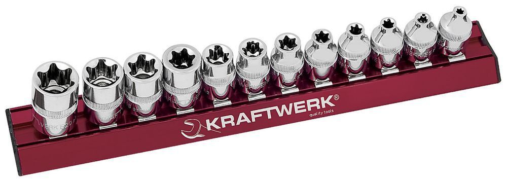 KRAFTWERK MAGALU E-TX Stecknusssatz 3/8" 12 Teile Produktbild KRAFTWERK MAGALU E-TX Stecknusssatz 3/8" 12 Teile