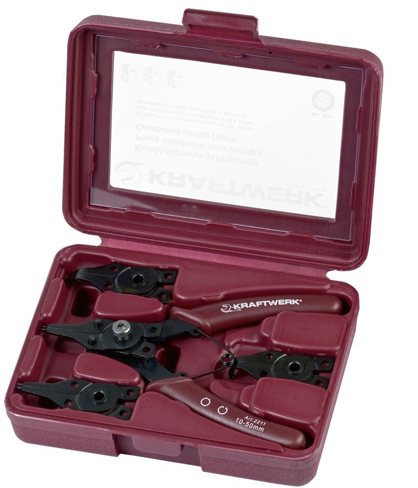 KRAFTWERK Kombi Sicherungsringzange 4 in 1 Produktbild KRAFTWERK Kombi Sicherungsringzange 4 in 1 bild 4