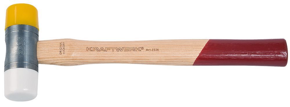 KRAFTWERK Schonhammer Plastikhammer 360 g Produktbild KRAFTWERK Schonhammer Plastikhammer 360 g