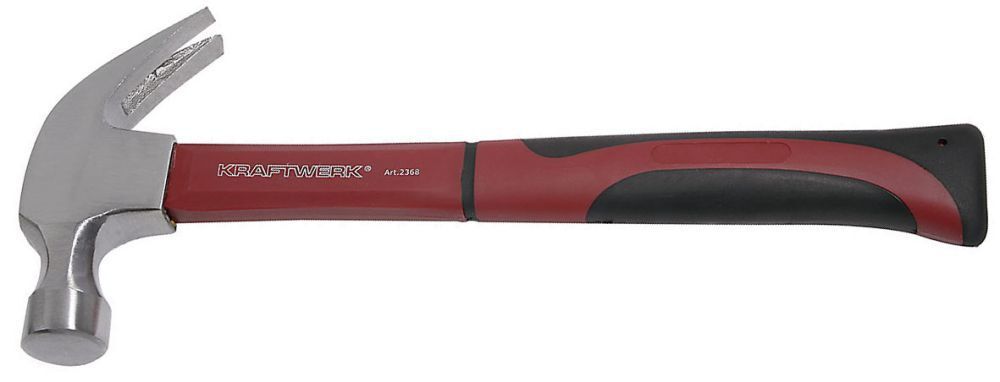 KRAFTWERK Klauenhammer 450 g amerikanische Form Produktbild KRAFTWERK Klauenhammer 450 g amerikanische Form