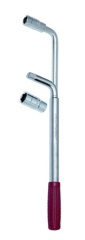 KRAFTWERK Radhebel mit 2 Nüssen 17x19/21x22 mm Produktbild KRAFTWERK Radhebel mit 2 Nüssen 17x19/21x22 mm