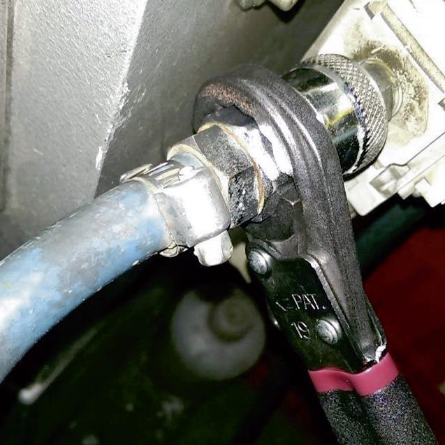 KRAFTWERK Ratschenschlüsselsatz aufklappbar 8 Teile Produktbild KRAFTWERK Ratschenschlüsselsatz aufklappbar 8 Teile bild 3