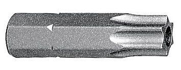 KRAFTWERK 1/4" TX-Bit 25 mm T8 mit Bohrung, 5Stk Produktbild KRAFTWERK 1/4" TX-Bit 25 mm T8 mit Bohrung, 5Stk