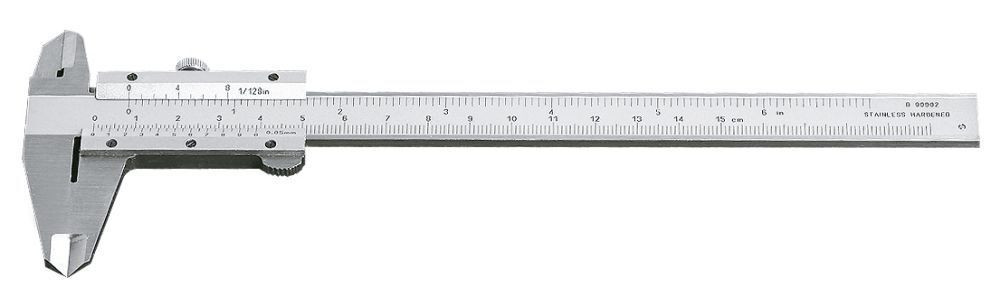 KRAFTWERK Schieblehre 150 mm/0.05 mm x 1/128" Produktbild KRAFTWERK Schieblehre 150 mm/0.05 mm x 1/128"
