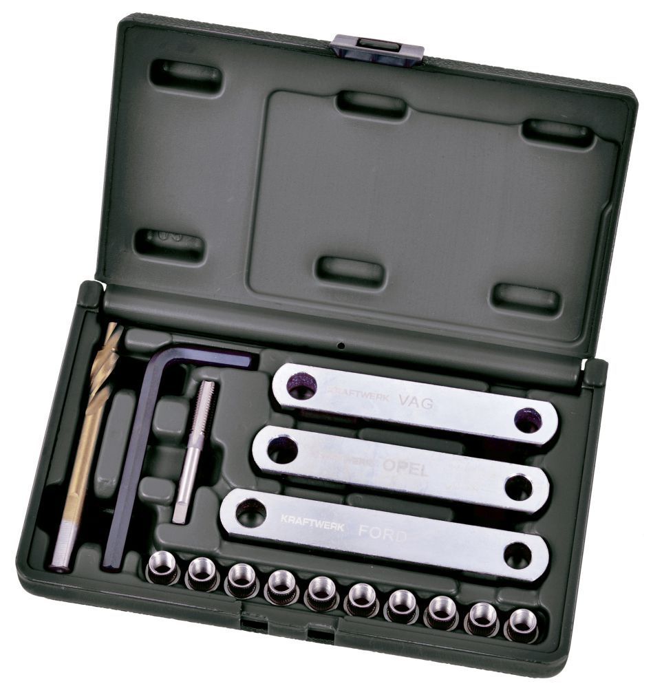 KRAFTWERK Reparatursatz für Bremsgewinde M9x1.25 Produktbild KRAFTWERK Reparatursatz für Bremsgewinde M9x1.25