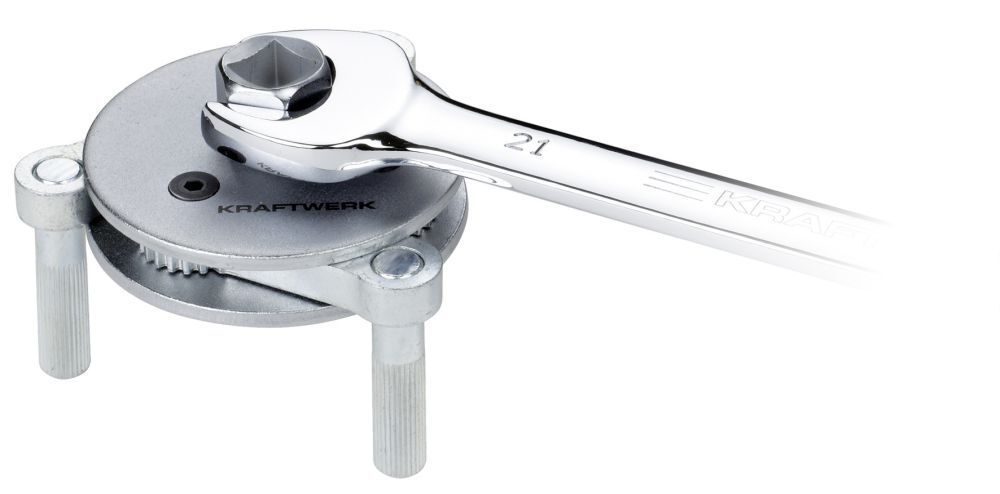 KRAFTWERK Ölfilterspinne 3 armig 80-120 mm Produktbild KRAFTWERK Ölfilterspinne 3 armig 80-120 mm bild 4