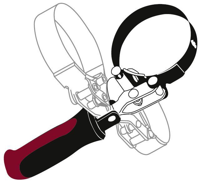 KRAFTWERK Ölfilterband Schlüssel 60-76 mm Produktbild KRAFTWERK Ölfilterband Schlüssel 60-76 mm bild 3