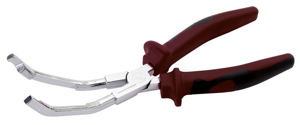 KRAFTWERK Glühkerzenstecker Zange abgewinkelt 255 mm Produktbild KRAFTWERK Glühkerzenstecker Zange abgewinkelt 255 mm