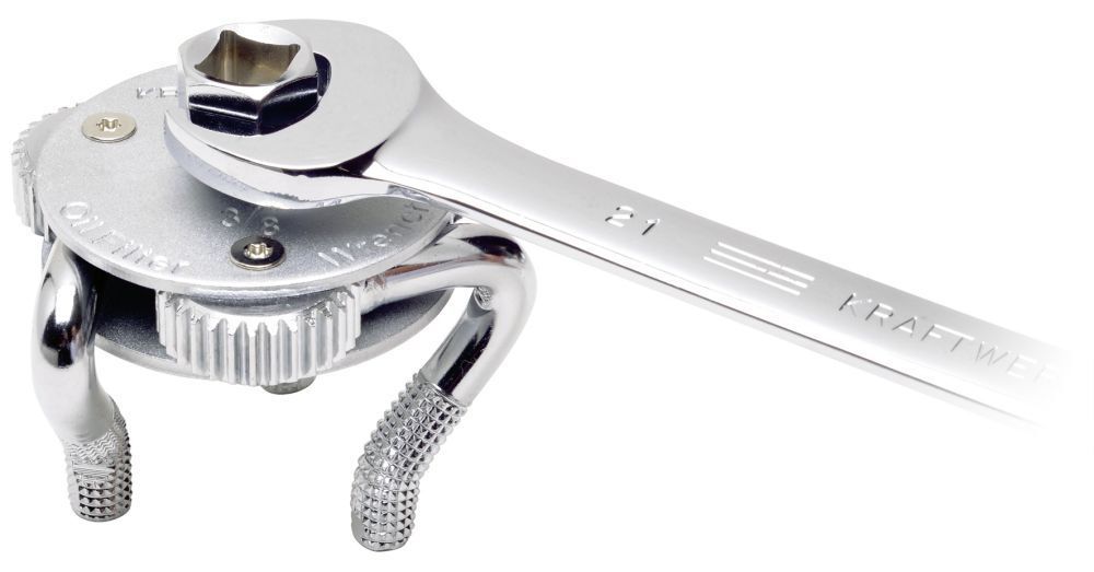 KRAFTWERK Ölfilterspinne 3 armig 45-75 mm Produktbild KRAFTWERK Ölfilterspinne 3 armig 45-75 mm bild 3