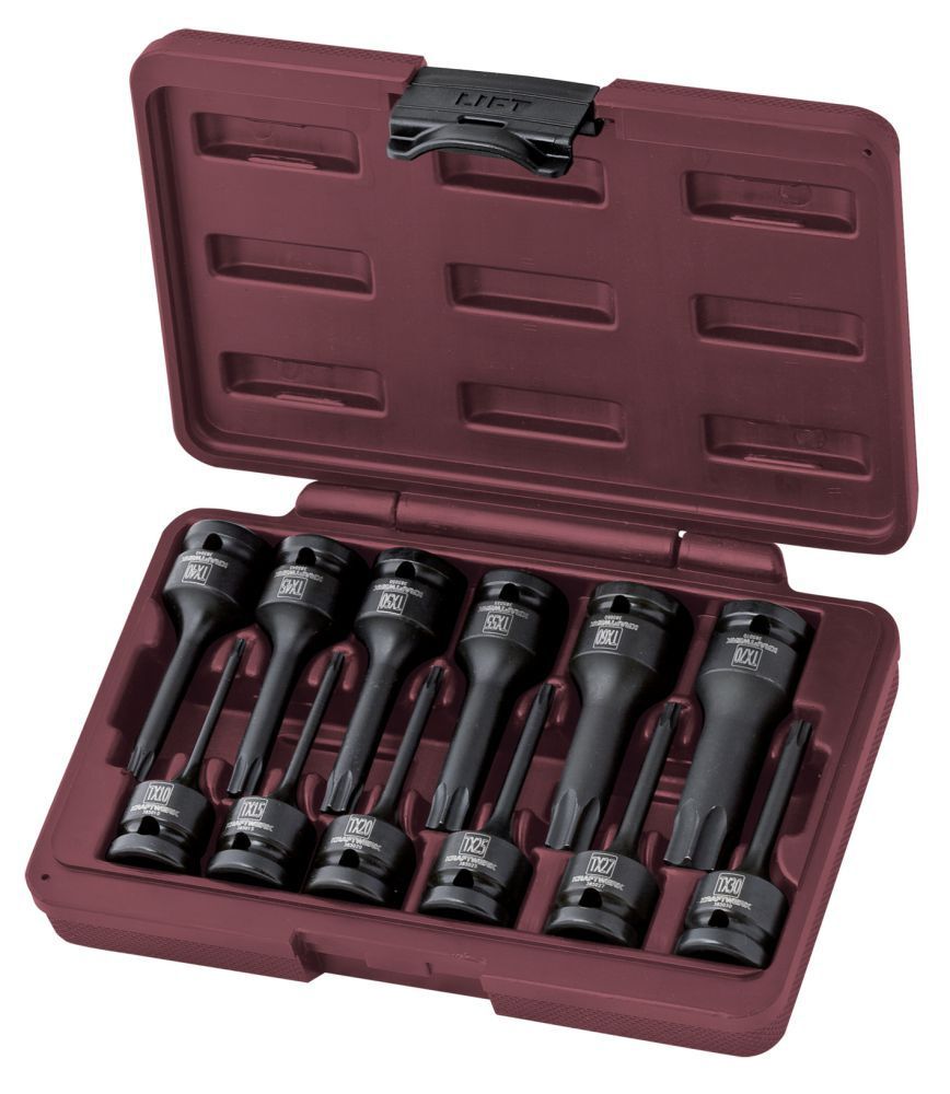 KRAFTWERK Torx Schlag Stecknuss Satz 12 Teile Produktbild KRAFTWERK Torx Schlag Stecknuss Satz 12 Teile