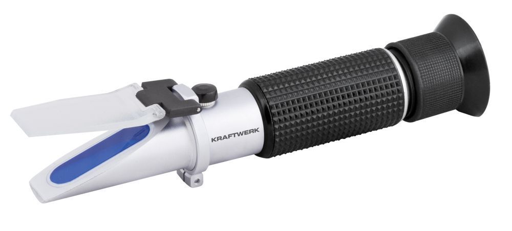 KRAFTWERK Frostschutz- und Batteriesäure Refraktometer Produktbild KRAFTWERK Frostschutz- und Batteriesäure Refraktometer